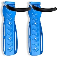 Schramm® 2 Stück Fahrradhalter Wandhalterung in 6 Farben wählbar Fahrradhalterung für 2 Fahrräder Wandhalterungen Wand…