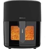 Cecotec Freidora de Aire sin Aceite de 6'5L Cecofry Fantastik Window 6500 Ventana. 1700W, Tecnolog&iacute;a PerfectCook, 12 modos de