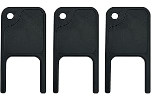 TOMSTRAD Llave de repuesto para dispensadores de papel higiénico y toallas de mano Jofel C Fold (doble punta, paquete de 3)