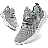 Linenghs Mens Running Trainers Fashion Lightweight Walking Shoes Casual Breathable Gym Tennis Fitness Sport Sneakers