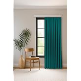 Gauze Fabric Design Safir Deniz Yeşili EKSTRAFOR B&Uuml;ZG&Uuml;L&Uuml; KADİFE DOKULU Y&Uuml;KSEK KALİTELİ TEK KANAT FON PERDE 150 x 260