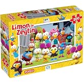 CA Games Limon ile Zeytin Lisanslı 200 Par&ccedil;a 33x48cm &Ccedil;ocuk Puzzle Yapboz Serisi