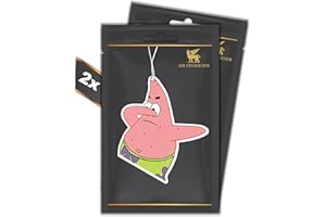 ‎R&M ORIENT 2er Set Seestern – Duftbaum – Luftfrischer – automatischer Duftspender fürs Auto lustig tuning – Car Air freshener (STRAWBERRY)