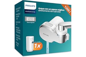 Philips Water Ontap filtro AWP3756P1/10 ULTRAFILTRAZIONE con DISPLAY DIGITALE, capacità di filtrazione 1200 L