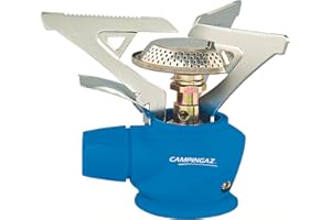 Campingaz Twister Plus Gas Stove | 1-burner camping stove for outdoor backpacking or festivals | Single burner | powerful output 2600 watts | carrybag included | runs off CV 470 gas cartridge