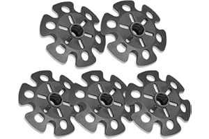 5PCS/Tasche Schneeteller für Wanderstöcke, Trekkingstock Schneeschlamm Skikorb Walking Wanderstock Wanderstöcke Ersatzkorb