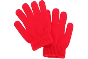 VORCOOL Kinder gestrickte magische Handschuhe Teenager warme Winter dehnbar volle Finger Handschuhe für Jungen und Mädchen 4-12 Jahre