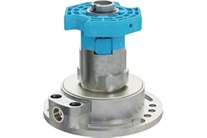 DIWARO. DIWARO® Kegelradgetriebe K035 | Untersetzung 4:1 links | Antrieb 6mm Innenvierkant (durchsteckbar) | für SW 60 achtkant Stahlwelle | Kurbelgetriebe, Rolladengetriebe