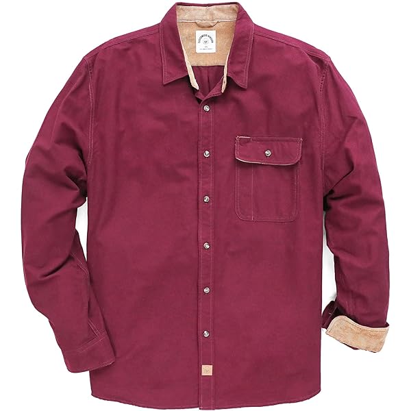 Herenoverhemd Met Lange Mouwenheren Flanellen Overhemd Met Lange Mouwen Thermisch Overhemd Geruit Zwart Overhemd Button-Down Katoen Houthakker Comfortabel Geruit Overhemd Jasje Casual Werkoverhemd V