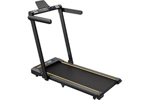 TOPUTURE Tapis Roulant Elettrico Pieghevole 16 km/h, Doppio Display LED, 12 Programmi, Cardiofrequenzimetro, APP e Telecomando, Macchina per Camminare e Correre per Esercizi di Fitness da casa al Coperto