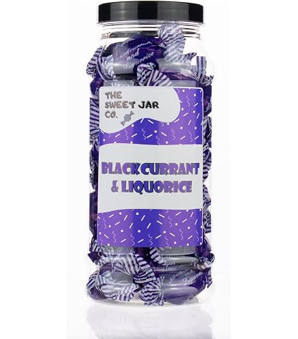 Stockley's Blackcurrant & Liquorice Retro Sweets – British Pick N Mix Bag