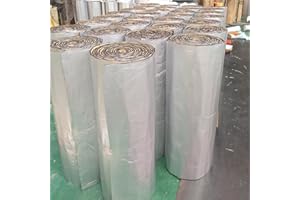 Storeinuk Self Adhesive Closed Car Sound Proofing Deadening Automotive Van Insulation Closed Cell Foam (1 x 10m,1 Roll)