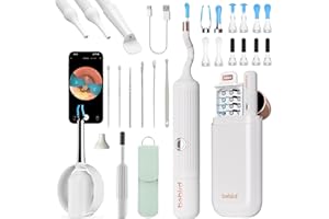 BEBIRD PRO Bebird Ear Cleaner with Camera, Safe & Gentle 1920P HD Ear Wax Removal Tool with Light, Visual Otoscope for Adults, Kids, iOS Android (White)