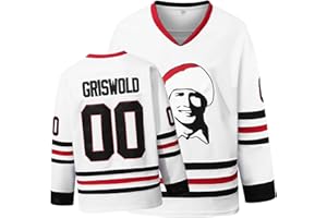 YWIES Griswold #00 Movie Christmas Hockey Trikots Stitched Letters and Numbers S-XXXL