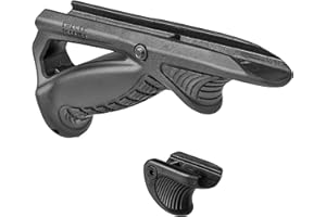 ‎FAB DEFENSE FAB Defense - Kompakter Vordergriff (PTK) u. Fingerauflage (VTS) - (BLK)