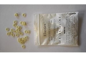 CREATIVE Dental kieferorthopädischer Latex Elastiken,4.5oz 3/16inch,orthodontic latex elastics