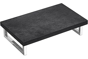 ‎DOPORRO doporro Waschtischplatte für Aufsatzwaschbecken Waschbeckenauflage 45x80cm Waschtischkonsole in Anthrazit für Waschschalen inkl. Konsolenhalterung