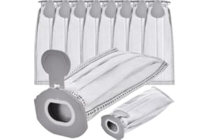 GINESKER FP7 Staubsaugerbeutel für Vorwerk Kobold VK7 10 Stück Beutel Filtertüten kompatibel mit Vorwerk Kobold VK7 FP7 Ersatzteile Staubbeutel für Kobold VK7 Akku-Staubsauger