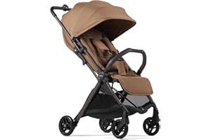 Silver Cross - Poussette compacte Jet 5 - Poussette de voyage - Poussette pliable et légère - Système de voyage - Taille cabine - Compatible avec siège auto (vendu séparément) - Nouveau-né à 4 ans