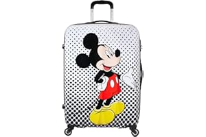 AMERICAN TOURISTER American Tourist Disney Legends - Spinner L, Kindergeck, 75 cm, 88 L, Multi -Colored (Mickey Mouse Polka Dot)