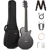 Enya NOVA GO SP1 BK Siyah Renk Elk.Akustik Gitar