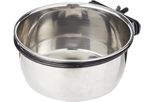 CLASSIC Pet Products Steel Bolt Clamp Coop Cup, 600 ml