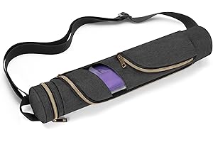 Rexmica Playmat Tube Case with Dice Holder for W35.6 x L61 cm mat, Card Game Play Mat Container Bag with Shoulder Strap, Gaming Playmat Tube Storage Bag Compatible with TCG MTG