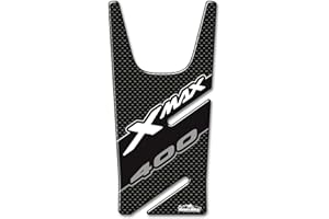 Resin Bike Adhesivos de Moto Compatibles con Yamaha Xmax 400 2013-2016. Protección Puerta del Tanque de Choques y Arañazos de Moto. Adhesivo 3D Resinado - Made in Italy