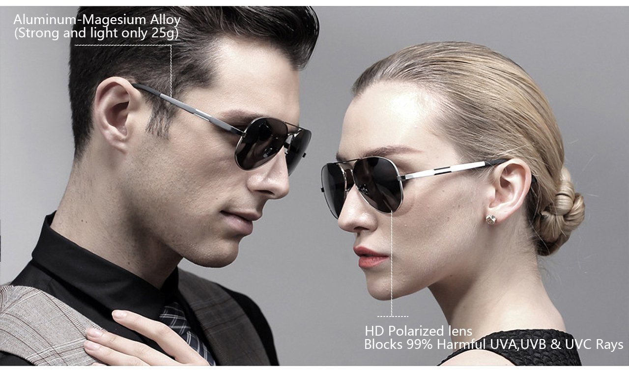 ATTCL-Hombres-Polarizadas-Gafas-De-Sol-Sper-Ligero-Al-Mg-Marco-De-Metal