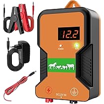 Testeur Tension Ej.Life Testeur De Tension De Clôture électrique, 8 Néons Maximum 12KV Detecteur De Defaut De Cloture Electrique Portable Pour Le Betail Des Fermes 83327875 Detecteur De Tension