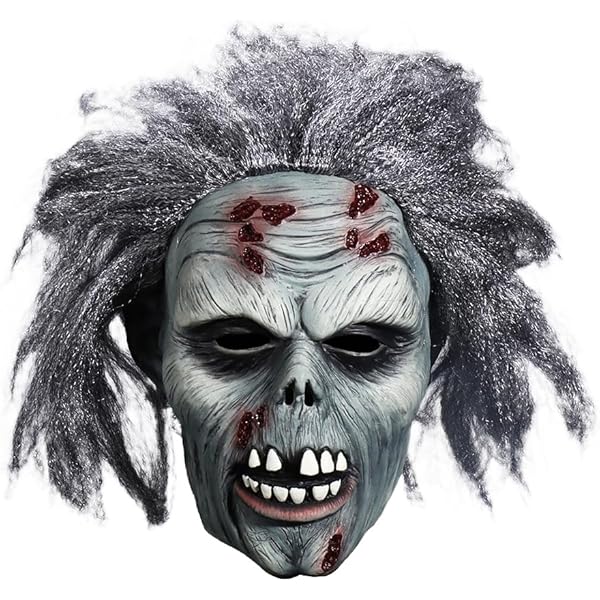 Buy Spooktacular Creations Scary Halloween Zombie Mask, Full Head