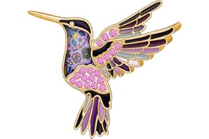 DOWAY Esmalte Colibrí Broche Alfileres Para Mujeres Niñas Ropa Alfileres De Seguridad Colibrí Regalos
