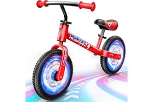 Braxel Laufrad ab 2 3 4 5 Jahre bis zu 35 kg, Balance Bike Lauflernwagen Lauflernrad Kider Spielzeug 2-5 Jahre Geschenke Jungen Mädchen, Lenkrad und Sattel Höhenverstellbar, Weihnachts Geschenk Kinder