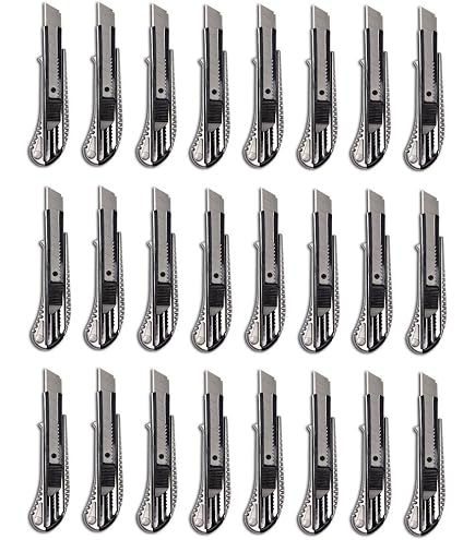 Présentation du lot de 5 cutters professionnels WorkPro