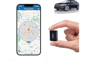 TKMARS Mini Localizzatore GPS con Microfono senza Abbonamento, Piccolo Localizzatore GPS in Tempo Reale Impermeabile Anti Smarrimento per Moto Camion Scooter Barca Camper TK913 1500mAh