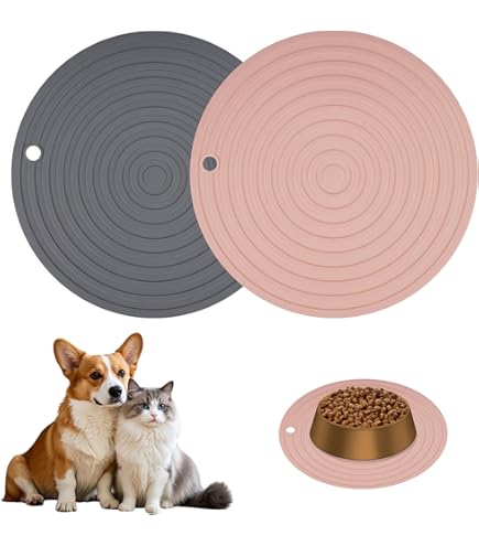 Tapis Gamelle Chien Et Chat, Tapis D'Alimentation Imperméable