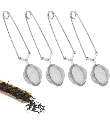 Tazza Con Infusore KurtzyTM Confezione Da 2 Infusori In Acciaio Inossidabile Per Tè Sfuso Filtro Per Te Sfuso