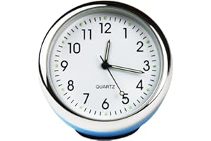 Txian Custom High Accuracy Car Clock Small Round Onboard Quartz Clock Perfect Car Decoration