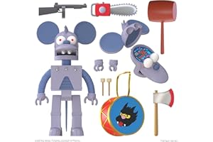 SUPER7 Pica (Itchy) The Simpsons Joints Robot Figurine 18 cm