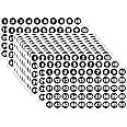 UPTO 10 Sheets Number Stickers Vinyl Number Stickers 1-100 Consecutive Number Waterproof Labels Self Adhesive Decals Number Labels for Indoor Outdoor Daily Storage Uses