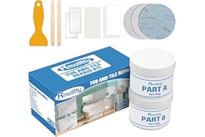 PAISTELY Set di riparazione per piastrelle, bianco, 200 g, kit di riparazione smaltato, impermeabile e a prova di perdite, in ceramica, per riparare graffi, fori, crepe (200 g)