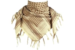 FREE SOLDIER shemagh Foulard da Testa per Uomini e Donne per attività all'Aria Aperta, Sport, Camping, Trekking, tattico, Deserto, shemagh, 110 * 110cm