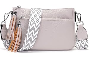 Zyig umhängetasche damen klein handtasche damen crossbody bag damen Breitem Schultergurt 5 fächern