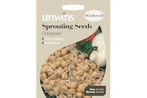 Unwins Pictorial Packet - Sprouting Seeds Chickpea - 100 Seeds