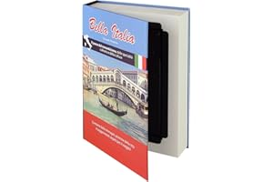 HMF 80935 Cassaforte da baia, cassetta portavalori mimetizzata, pagine di carta autentica | “Bella Italia” | 23 x 15 x 4 cm | iscrizione in italiano