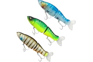 aiyraa Sea Fishing Lures, Fishing Bait/Tackle/Spinners, Fishing Accessories Kit, Fishing Rod Repair Kit, Fishing Accessories for Freshwater/Saltwater Anglers