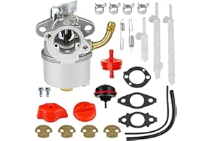 Hettluo 798917 Zestaw gaźnika do Briggs and Stratton 795485 794587 790558 791292 791953 12A102 12A105 12A112 12A113 12A114 12A1166 12D1 07 12D113 12D114 Model silnika silniki gaźnik dmuchawy śnieżnej