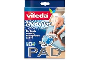 Vileda MF Pad - Bayeta para pantallas y aparatos eléctricos (Pack de 2)