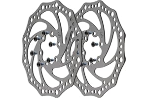 M365LYON Disque de Frein 140mm Pour Trottinette électrique Dualtron 2 Dualtron 3 Dualtron Eagle Urbanglide E-Cross pro - Kukirin G2 Max - Kugoo Kirin M4 Pro, Dualtron Togo Limited (2 Disque 140)(2xpcs)