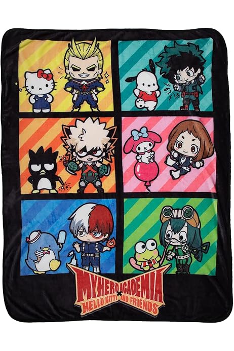 My Hero Academia x Sanrio Color Block 